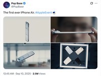 Meme iPhone Air