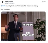 Meme iPhone Air