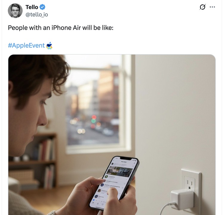 Meme iPhone Air