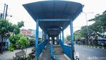 Miris, Halte di Bekasi Rusak Parah dan Tak Terawat