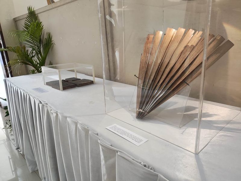 Pameran Aksara Gata di Kompleks Taman Budaya Monumen Juang '45 Klaten