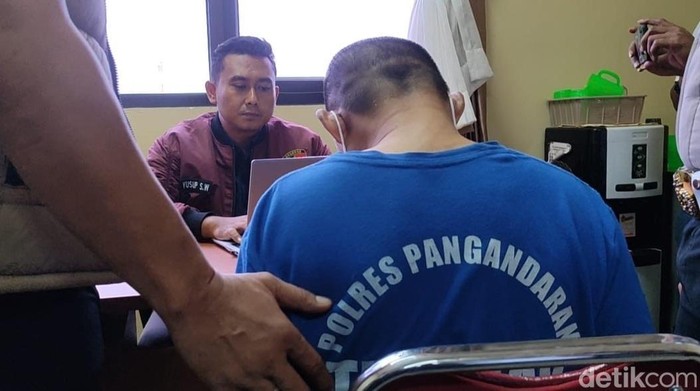 Pelaku terduga pencabulan guru ngaji AA
