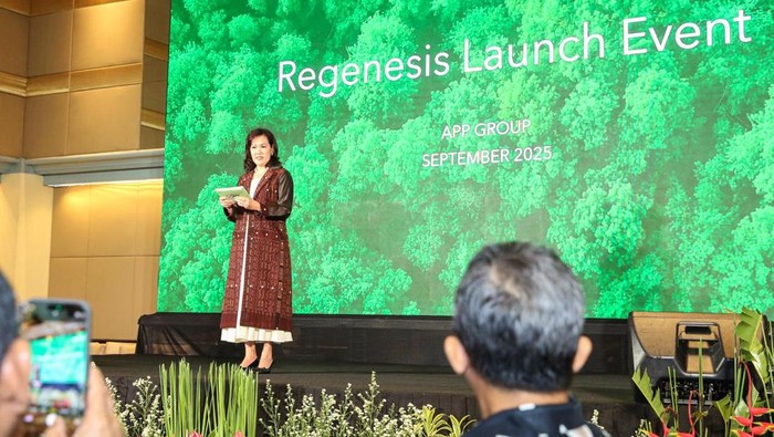 Peluncuran Platform Keberlanjutan Baru ‘Regenesis’ oleh APP Group di Jakarta