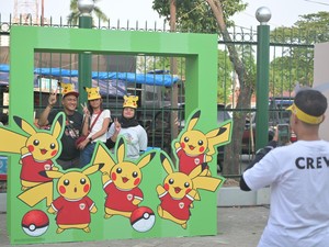 Seribu Anak-anak Diajak Nonton Bola Sambil Meet & Greet Bareng Pikachu