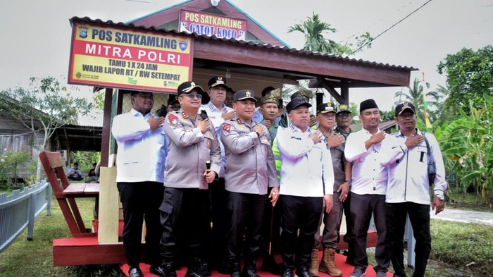 Polda Riau mengaktifkan kembali pengamanan swakarsa Green Satkamling di Kepulauan Meranti, Rabu (10/9/2025).