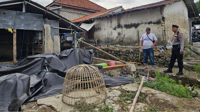 Polisi gerebek judi sabung ayam di Pamekasan