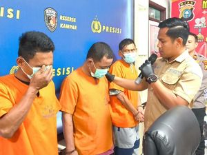 Ketua Serikat Pekerja Transportasi Dibunuh di Kampar, 3 Pelaku Ditangkap