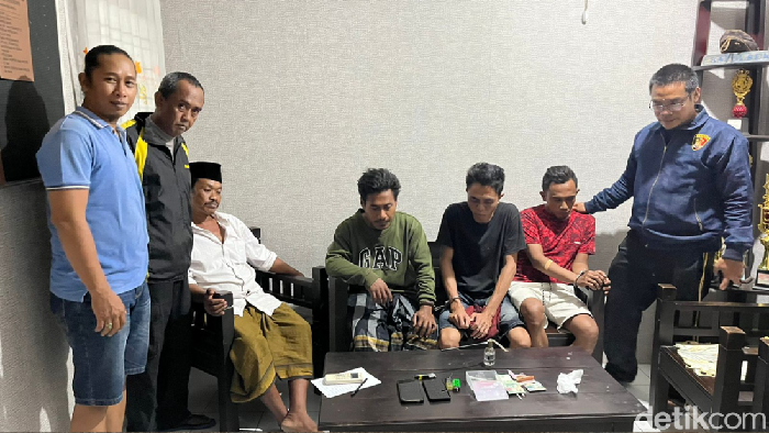 Polres Pamekasan bekuk 4 orang yang diduga pesta narkoba