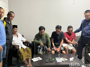 Polsek Tamberu Amankan 4 Orang Diduga Pesta Narkoba di Pamekasan