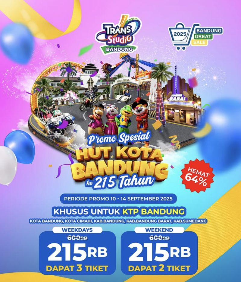 Promo Trans Studio Bandung