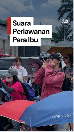 Video: Saat Emak-emak Turun ke Jalan Suarakan Keadilan