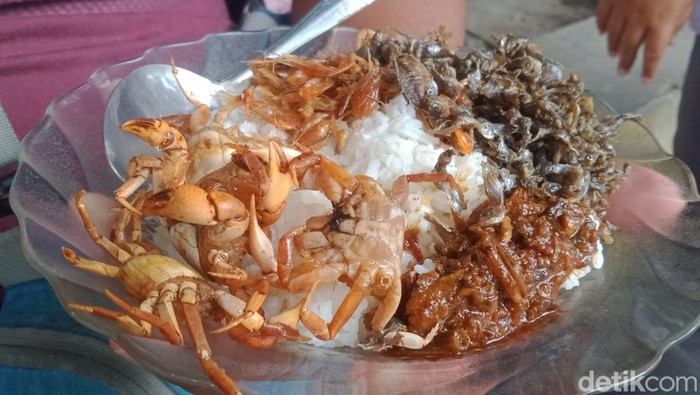 Sego Yuyu di warung Pak Jenggot, Desa Pokak, Kecamatan Ceper Klaten. Foto diunggah Rabu (10/9/2025).