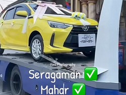 Seserahan Pernikahan Mewah Viral, Ada Mobil hingga Buket Uang Jumbo