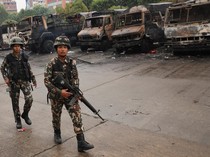 Sisa-sisa Kebakaran Buntut Demo Ricuh Tolak Blokir Medsos di Nepal