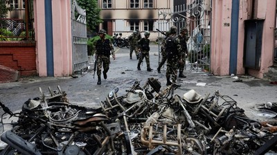 Suasana Mencekam, Tentara Nepal Perketat Patroli di Kathmandu Usai Kerusuhan