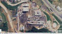 Penampakan Istana Wakil Presiden yang masih dalam tahap pembangunan. Foto: Tangkapan layar IKN via Google Earth