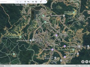 IKN Muncul di Google Earth, Begini Penampakannya