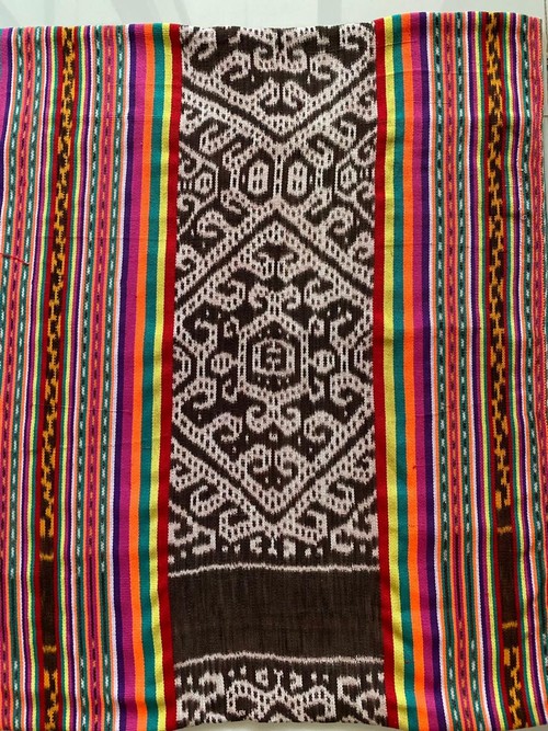 Tenun ikat khas Belu, NTT. (Sumber Direktorat Jenderal Kekayaan Intelektual (DJKI) Kementerian Hukum RI)