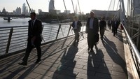 Pusat Penelitian Ekonomi dan Bisnis yang berbasis di London memperkirakan aksi mogok ini akan berdampak langsung pada perekonomian London sebesar 230 juta pound ($310 juta), dan merugikan jutaan lainnya secara tidak langsung. Foto: REUTERS/Toby Melville