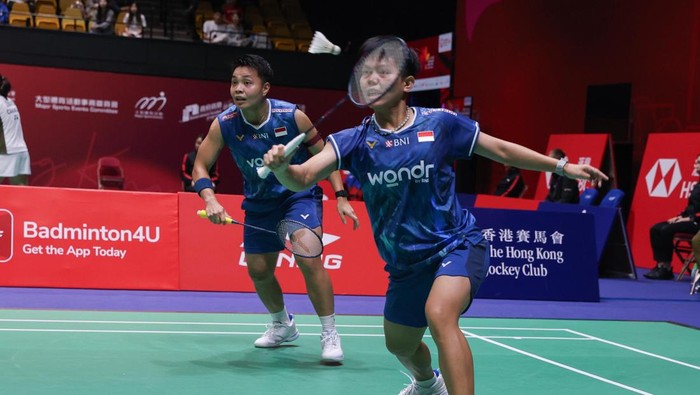 Apriyani Rahayu/Siti Fadia Silva Ramadhanti, Hong Kong Open 2025