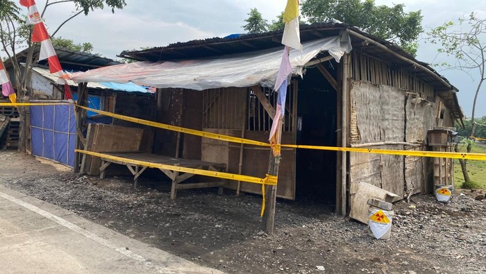 Area terpapar radioaktif di Cikande, Serang. (Dok. Bapeten)