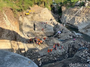 Intip Pembangunan Bendung Wonokerto di Mojokerto untuk Irigasi 90 H Sawah