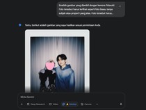 Lagi Viral Foto Polaroid Bareng Idol K-Pop Pakai Gemini AI! Begini Caranya