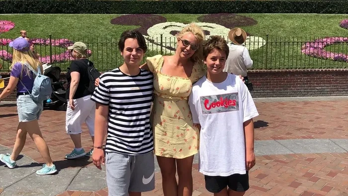 Britney Spears dan Kedua Anaknya