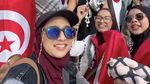 Wanda Hamidah-Chiki Fawzi dari Tunisia, Berlayar ke Gaza Bareng Greta Thunberg