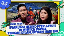 Video: Evakuasi Helikopter Jatuh di Mimika Papua Tengah Dilanjutkan Hari Ini
