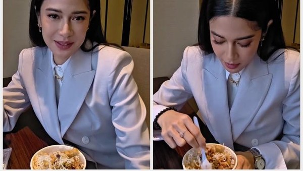 Dian Sastro Hobi Kulineran Makanan Lokal, dari Soto hingga Bubur Ayam