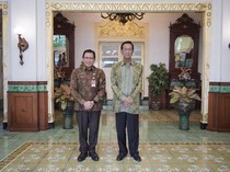 Dirjen Kemendagri Temui Sultan HB X, Dorong Aktifkan Siskamling