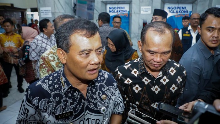 Gubernur Jateng Ahmad Luthfi. Gubernur Jateng Ahmad Luthfi di Semarang, Kamis (11/9/2025).