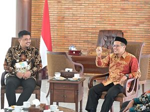 Ketua PKS Sumut Andi Pranata Temui Gubsu Bobby