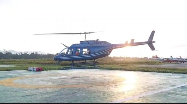 Tim SAR kerahkan dua helikopter dan 10 personel untuk evakuasi 4 penumpang helikopter PT Intan Angkasa yang jatuh di Distrik Jila, Papua Tengah.