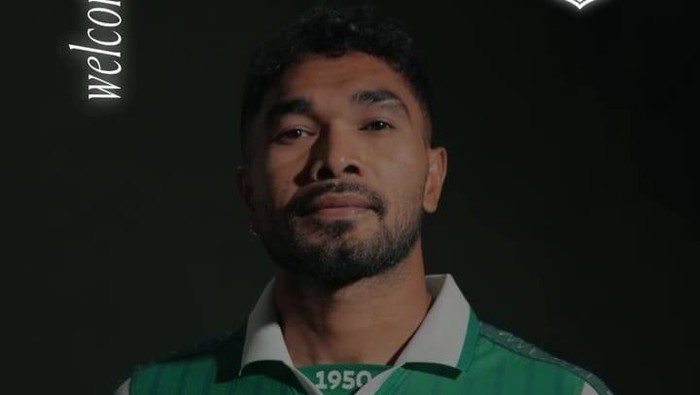 Keterangan foto: Pemain baru PSMS Medan Rifal Lastori. (Foto: Tangkapan layar Instagram PSMS Medan)