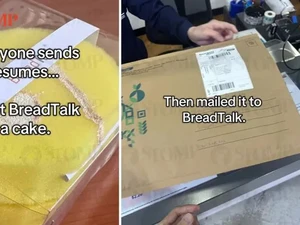 Kreatif! Wanita Ini Kirim CV dalam Bentuk Sponge Cake