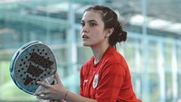 Marsha Aruan memang lagi suka padel belakangan ini. (Foto: dok Instagram aruanmarsha)