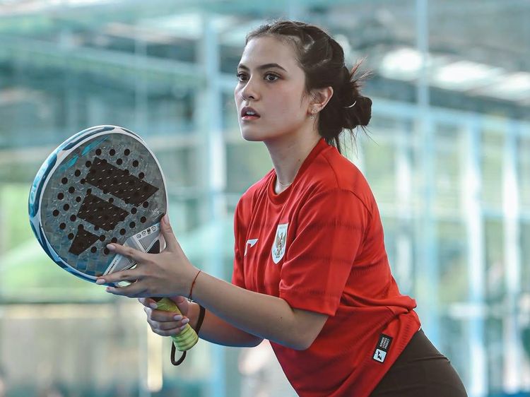 Marsha Aruan Gak Kapok Main Padel Usai Mata Kegebok Bola