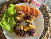 Resep Cheesy Lava Spicy Chicken yang Kejunya Lumer Creamy
