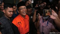 Ia diperiksa sebagai tersangka kasus dugaan pemerasan terkait pengurusan sertifikat Keselamatan dan Kesehatan Kerja (K3) di Kementerian Ketenagakerjaan.