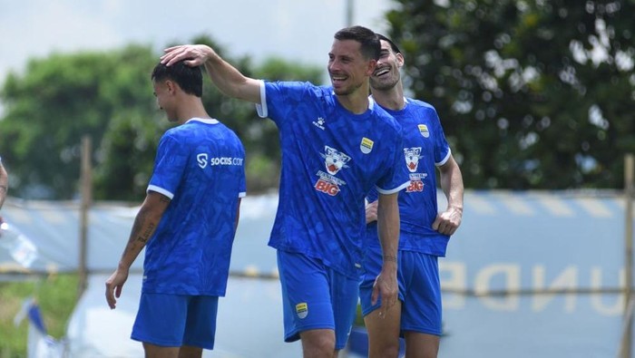 Para pemain Persib Bandung.