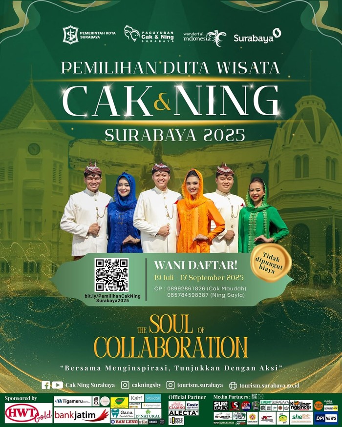Pemilihan Duta Wisata Cak dan Ning Surabaya 2025