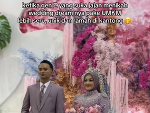 Viral Pernikahan Gen-Z, Suguhkan Jasuke, Kebab Hingga Cilok untuk Tamu