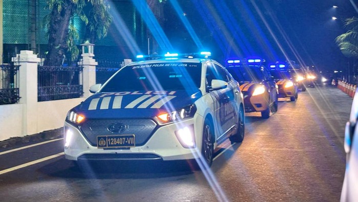 Polda Metro Jaya patroli skala besar di Jaksel