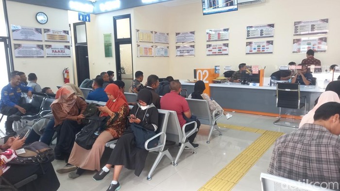 Suasana kantor pelayanan SKCK di Mapolres Kulon Progo, Kamis (11/9/2025).