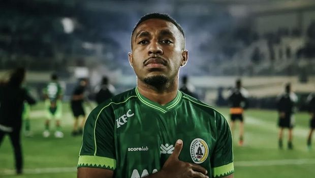 Winger PSS Sleman, Terens Puhiri. Foto diunggah Kamis (11/9/2025).