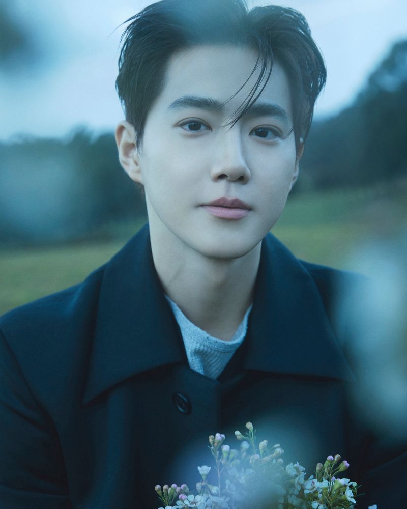 Foto Suho untuk album mini kelima Who Are You.