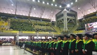 seluas 9.817 wisudawan UI terdiri dari jenjang S1, S2, dan S3. Foto: Devita Savitri/detikcom seluas 9.817 wisudawan UI terdiri dari jenjang S1, S2, dan S3. Foto: Devita Savitri/detikcom