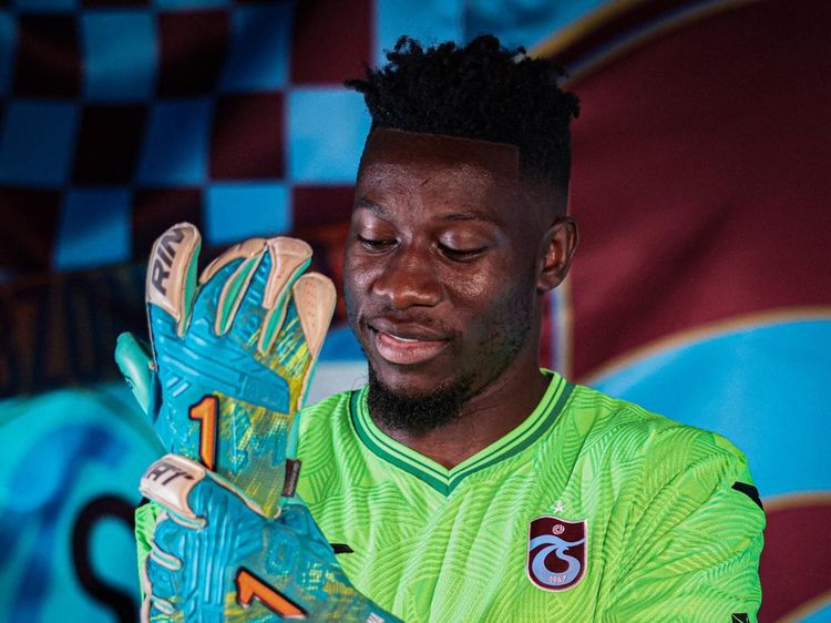Potret Andre Onana Tak Lagi Berseragam MU, Melainkan Trabzonspor